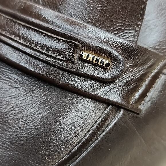 Bally Brown Leather Penny Loafers main image 16